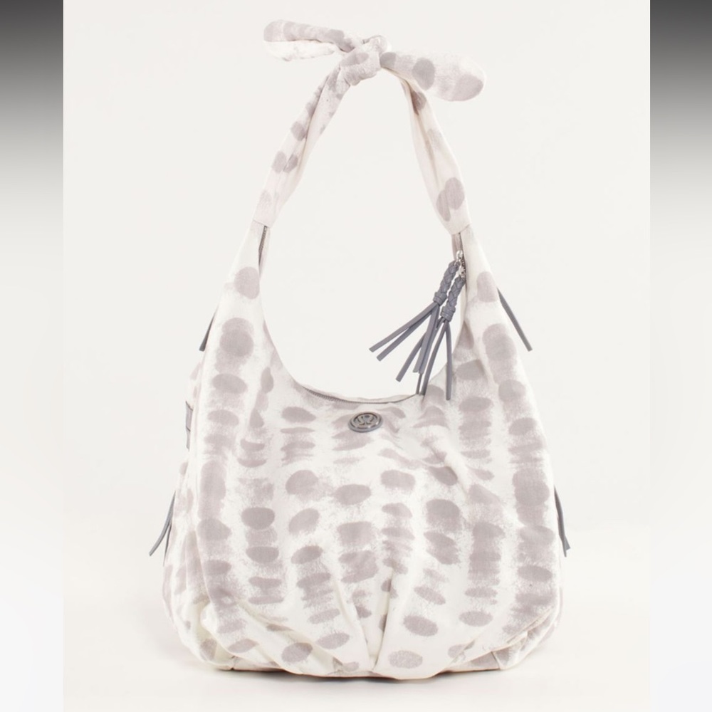 Lululemon Sackasana Bag Seaside Dot White / Fossil